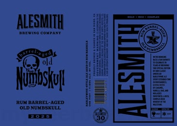 AleSmith Rum Barrel-Aged Old Numbskull Returning For 30th Anniversary