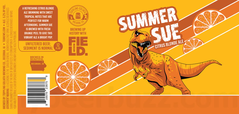 2025 Toppling Goliath Summer Sue 12-oz Cans