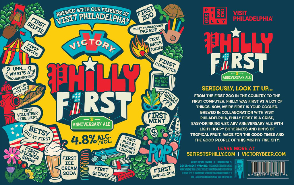 Victory Brewing Adding Philly First Collaboration and Prima Light