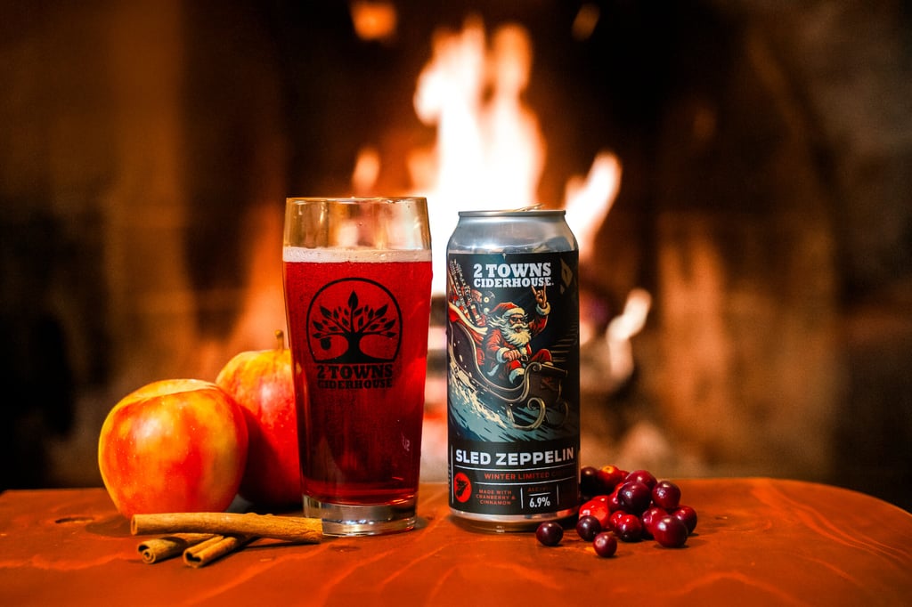 2 Towns Ciderhouse Rocks the Holidays with Sled Zeppelin