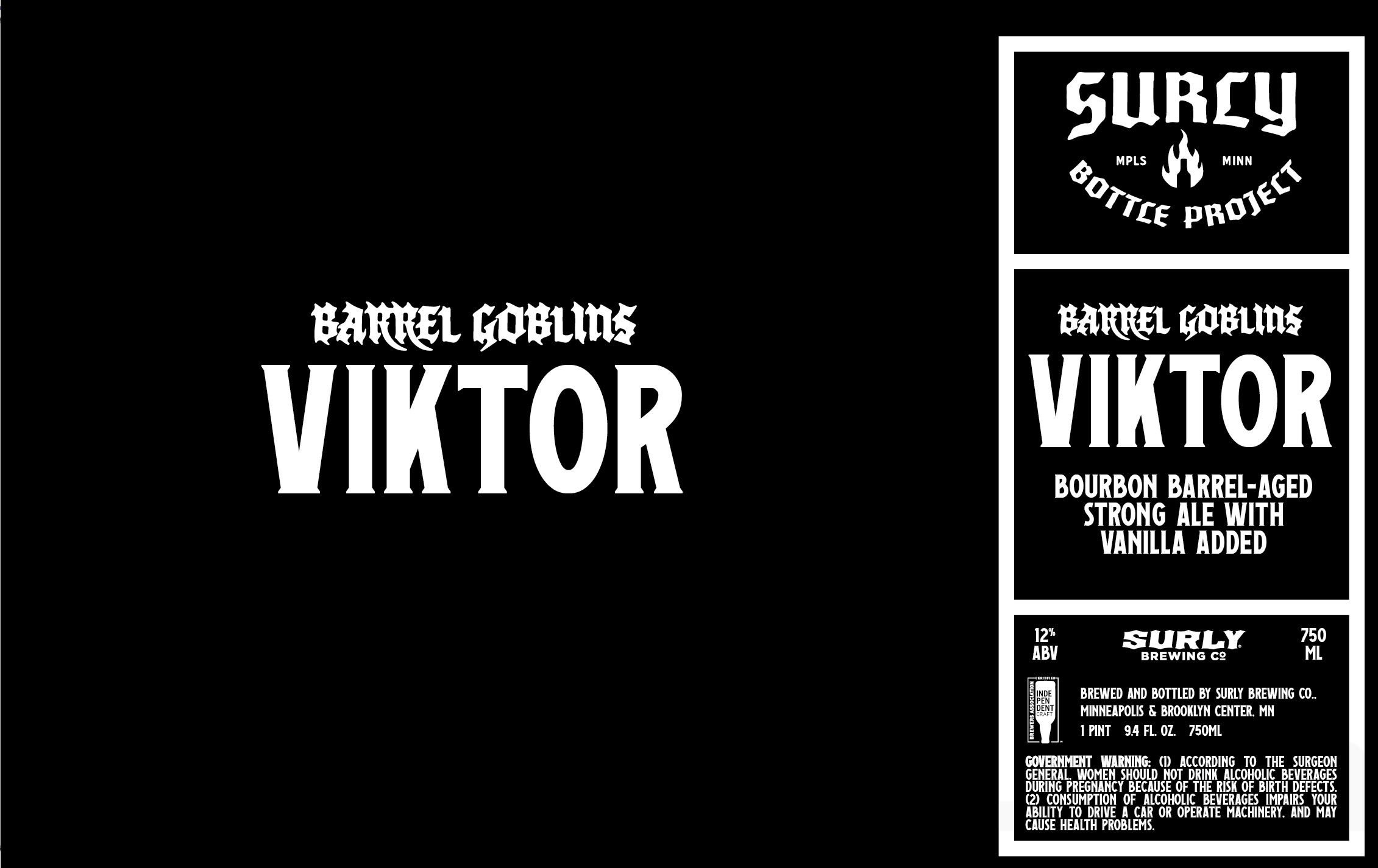 2025 Surly Barrel Goblins Viktor 750ml Bottles