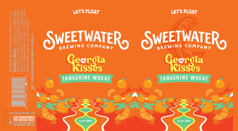 2025 SweetWater Georgia Kisses 12-oz Cans