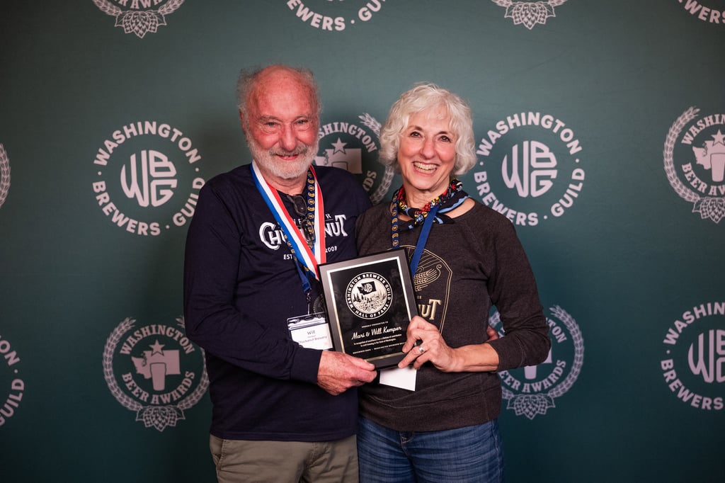 Chuckanut’s Mari and Will Kemper Entered Into WA Beer Hall of Fame