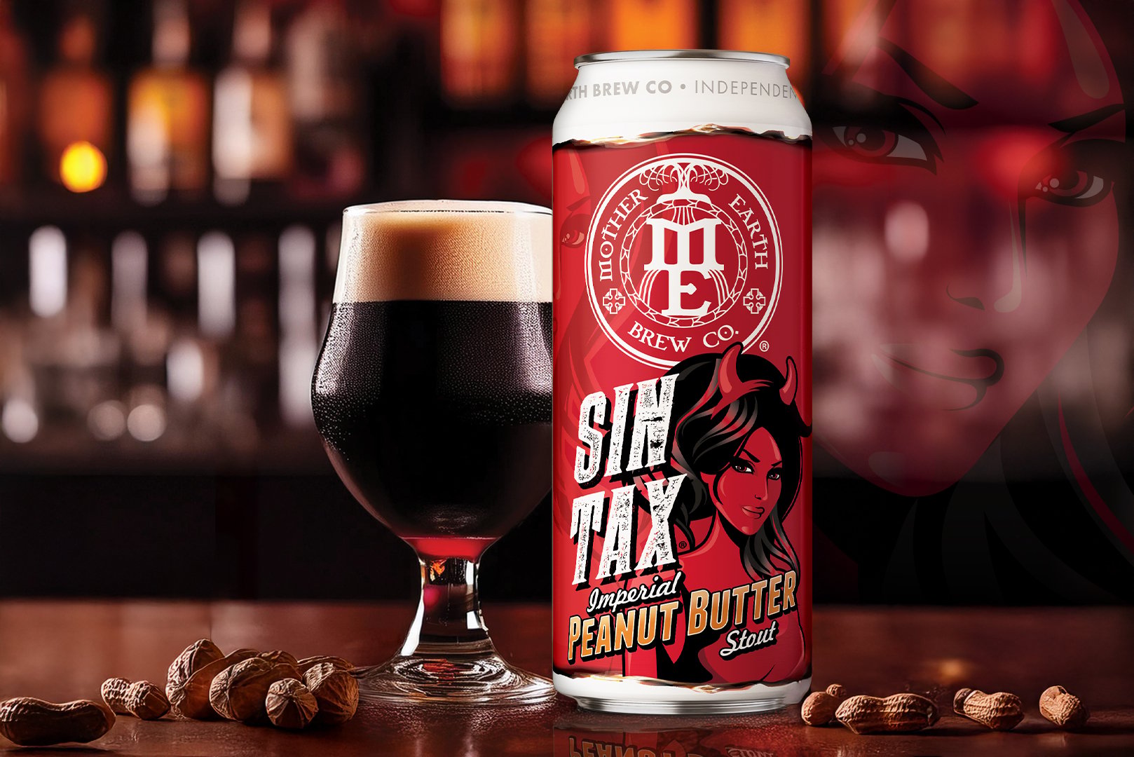 2025 Mother Earth Brew Co Sin Tax 16-oz Cans