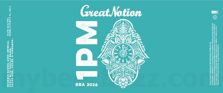 2025 Great Notion BBA 2026 1PM 500ml Bottles