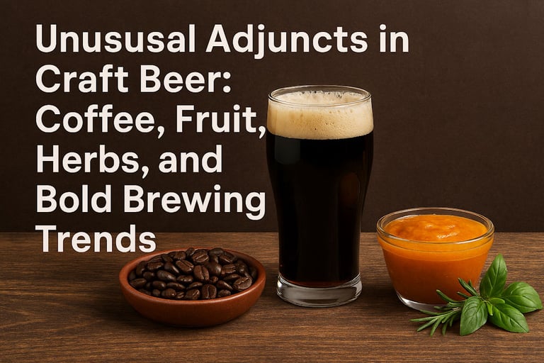Unusual Adjuncts In Craft Beer