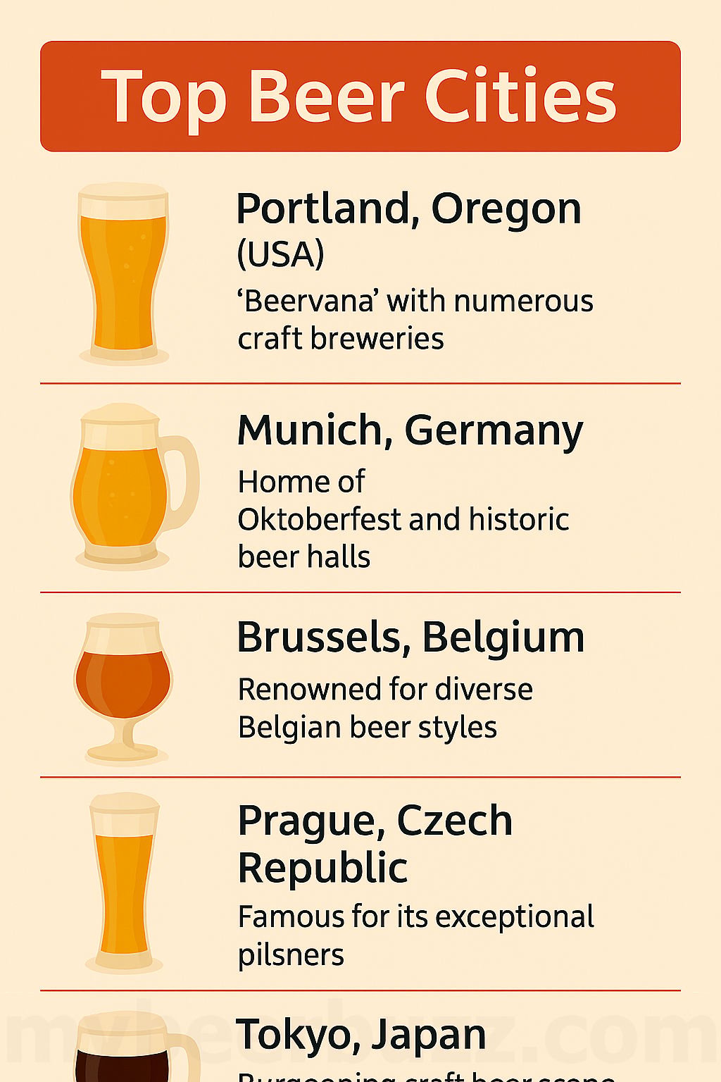 Top Beer Cities