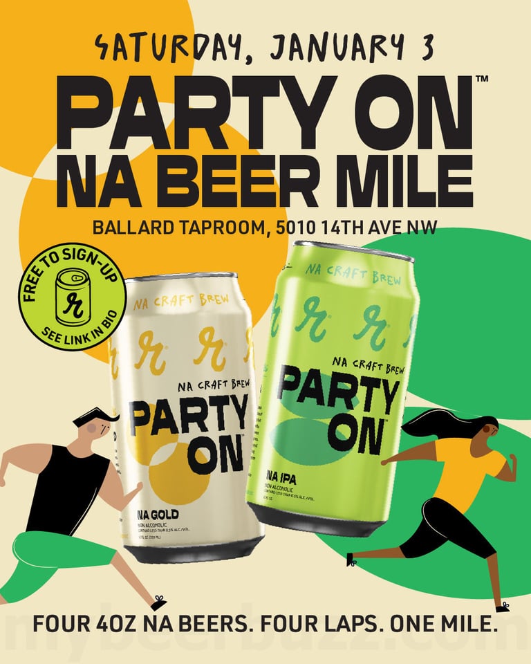 2026 Reuben's Brews Party On NA Beer Mile Promo