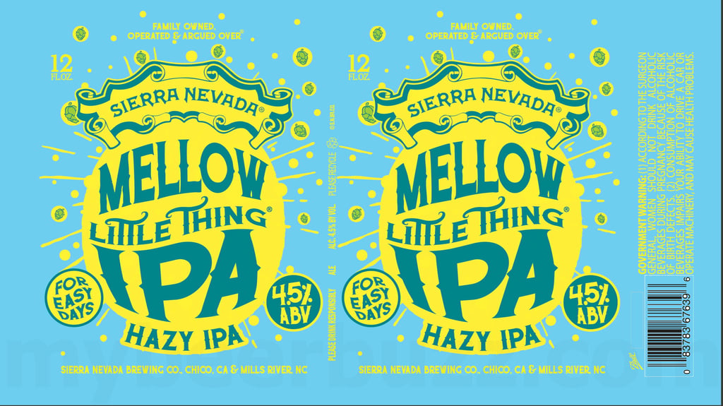 Sierra Nevada Adding Mellow Little Thing & India Pale Ale