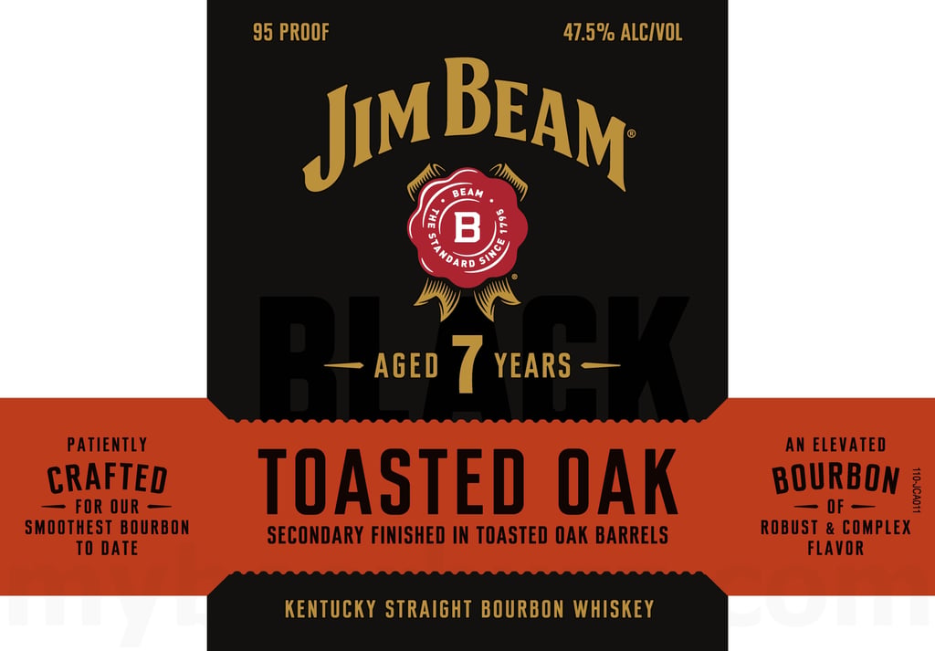Jim Beam Toasted Oak 7 Year Kentucky Straight Bourbon Whiskey