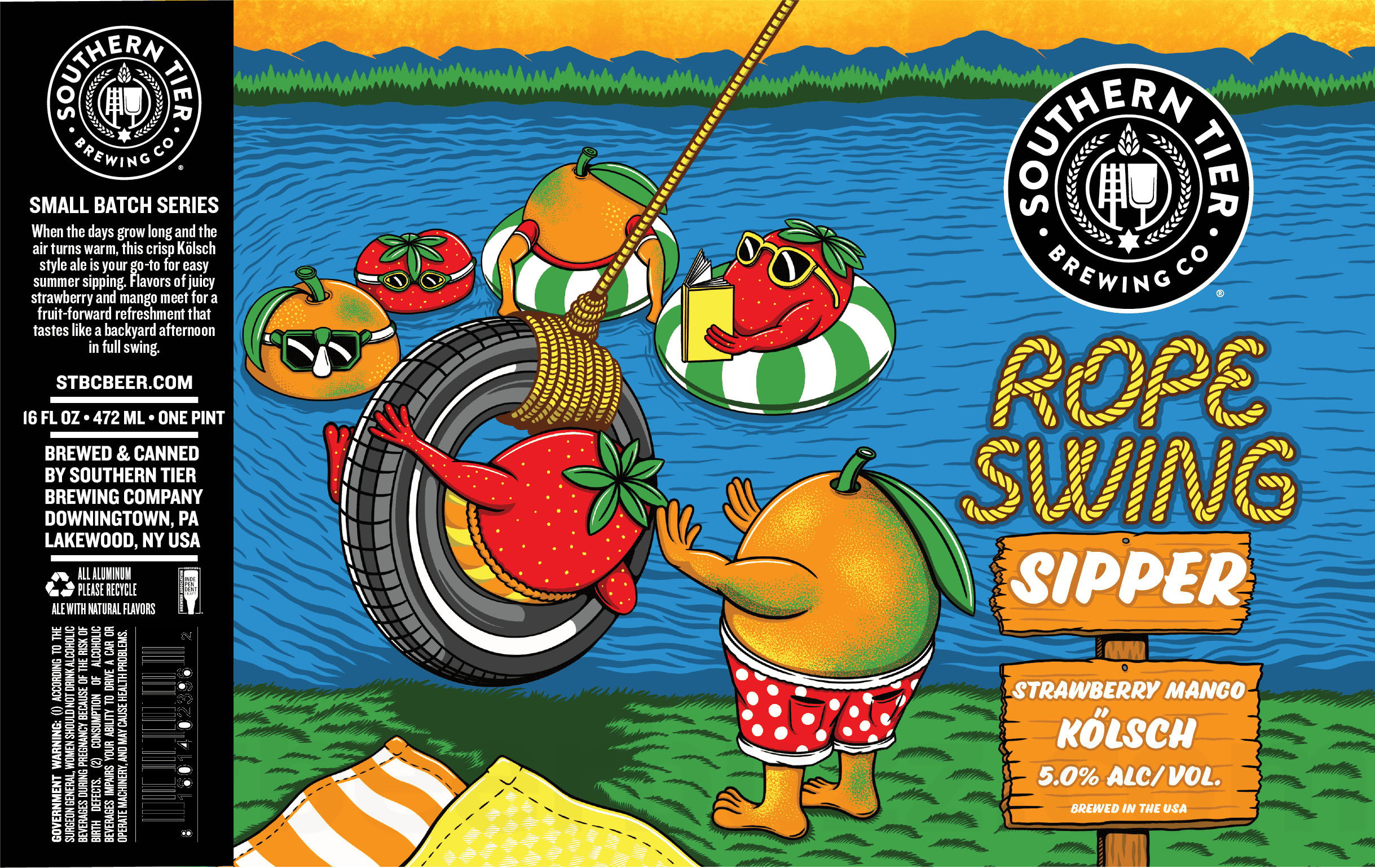 2025 Southern Tier Brewing Rope Swing Sipper 16-oz Cans