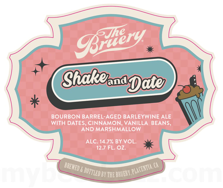 2025 The Bruery Shake And Date 12.7-oz Bottles