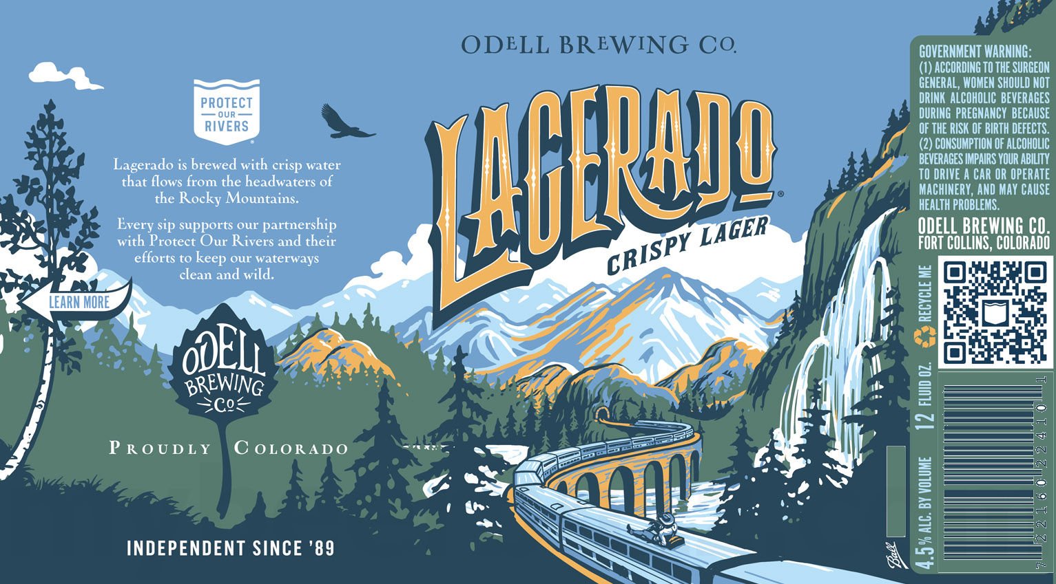 2026 Odell Brewing Lagerado 12-oz Cans