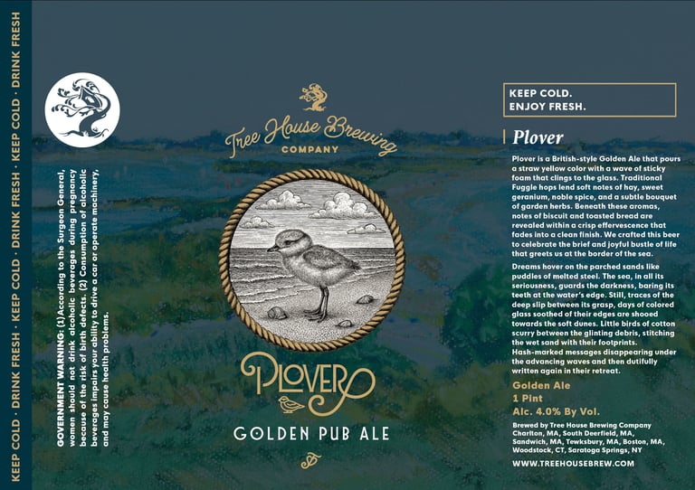 2025 Tree House Brewing Plover 16-oz Cans
