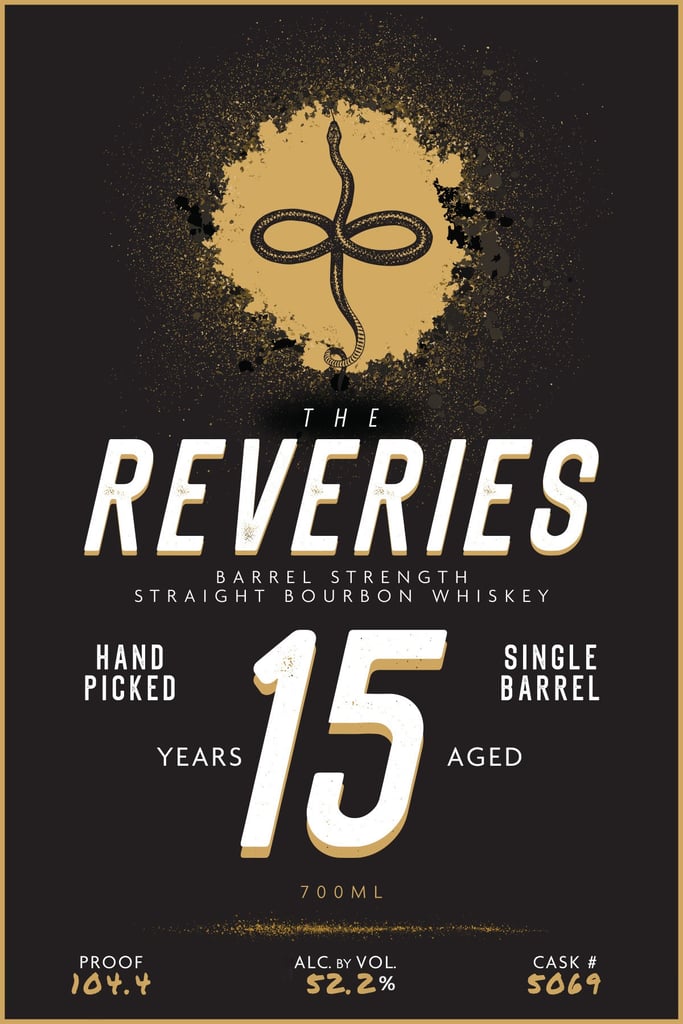 The Reveries Hand-Picked Single Barrel 15 Year Barrel Strength Straight Bourbon Whiskey