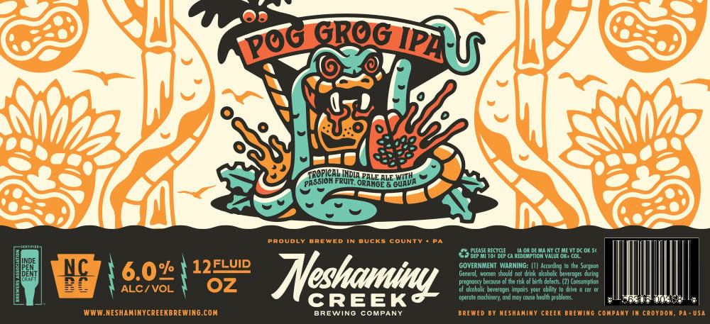2026 Neshaminy Creek Pog Grog IPA 12-oz Cans