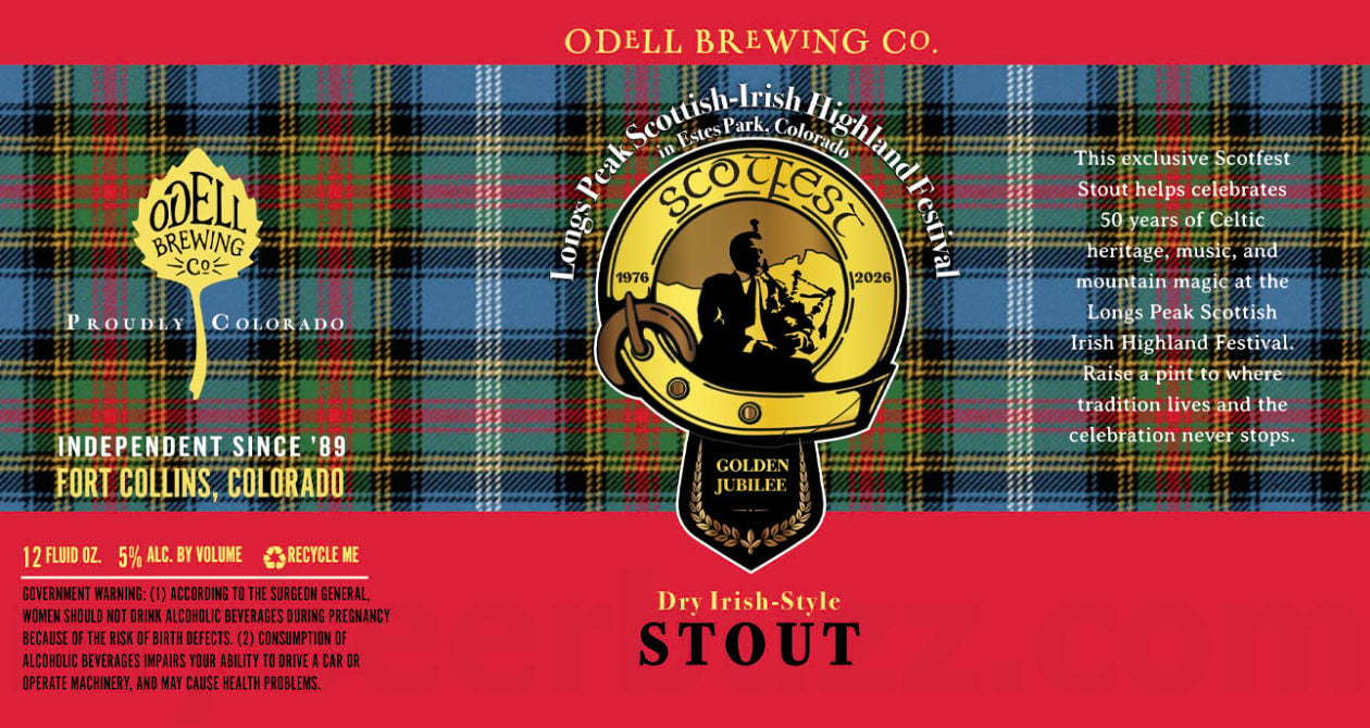 2026 Odell Brewing ScotFest 12-oz Cans