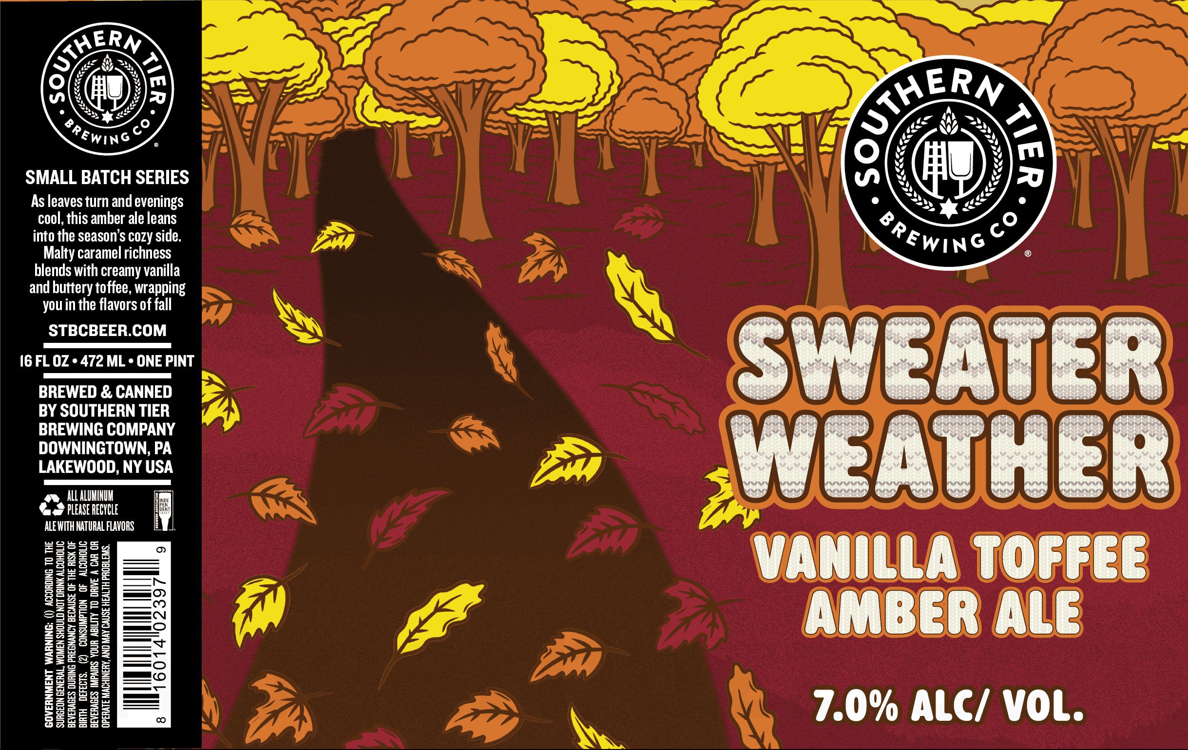 2026 Southern Tier Sweater Weather 16-oz Cans