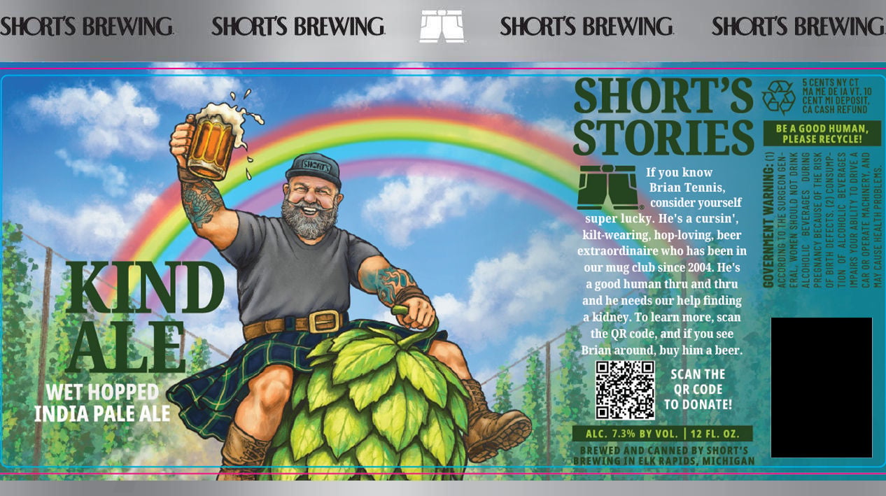 2026 Short's Brewing Kind Ale 12-oz Cans