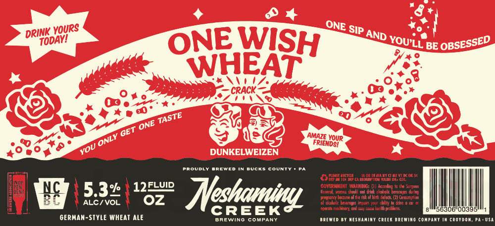 2026 Neshaminy Creek One Wish Wheat 12-oz Cans