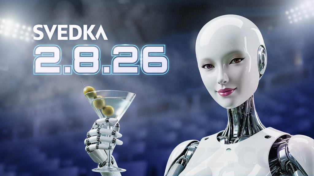 SAZERAC COMPANY’S FIRST-EVER SUPER BOWL COMMERCIAL TO STAR SVEDKA VODKA AND THE BRAND’S ICONIC FEMBOT ROBOT