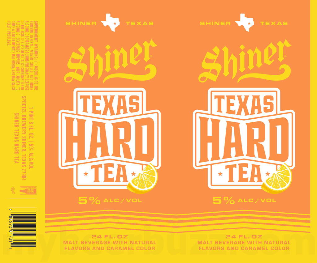 Shiner Adding Texas Hard Tea 24-oz Cans