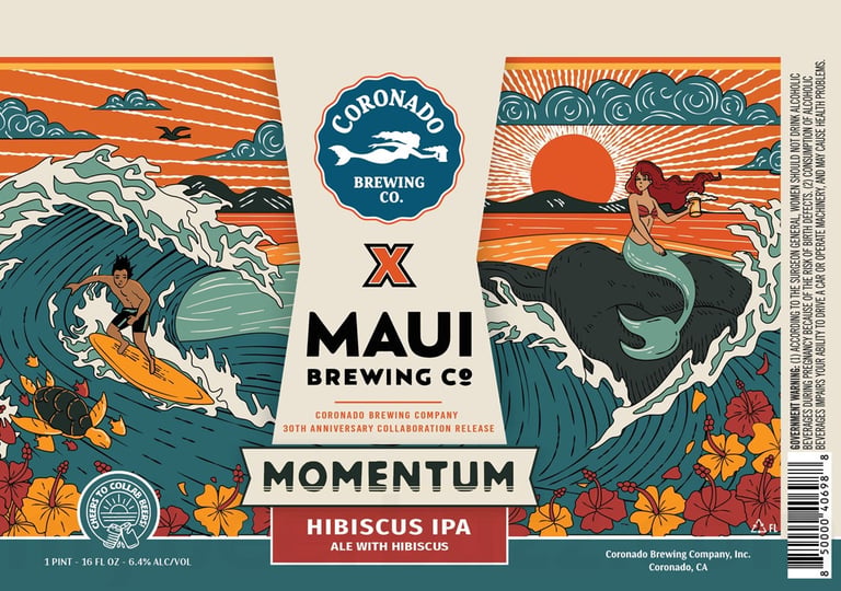 Coronado Brewing Momentum 16-oz Cans