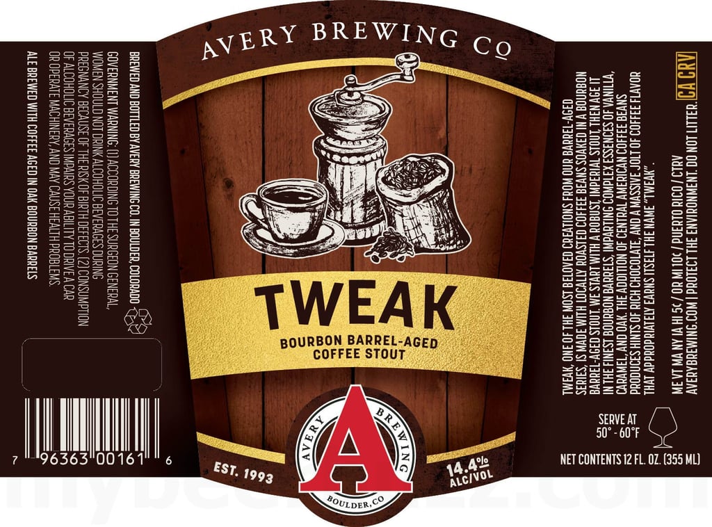 Avery Brewing Tweak Returning In 2026