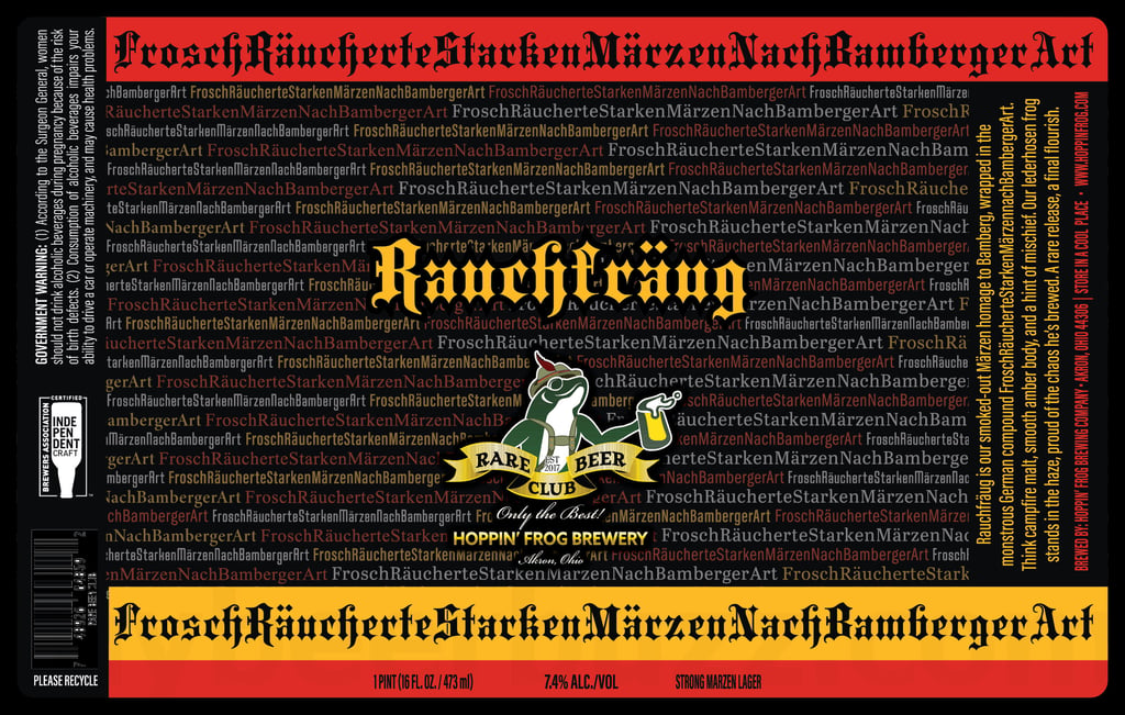 Hoppin’ Frog & The Rare Beer Club Team Up For Rauchfräug