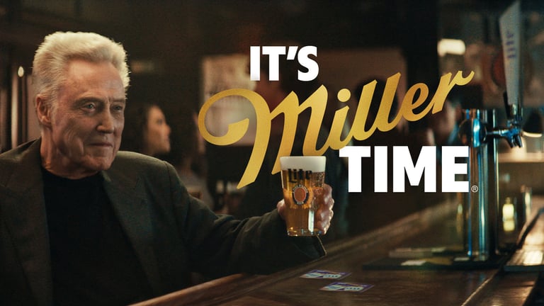 2026 Miller Lite Unveils New Creative Platform, "Legendary Moments Start with a Lite," Starring Christopher Walken
