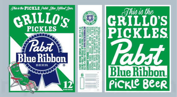 2026 Pabst Blue Ribbon Pickle Beer 12-oz Cans