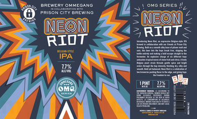 Brewery Ommegang & Prison City Brewing Collaborate On Neon Riot