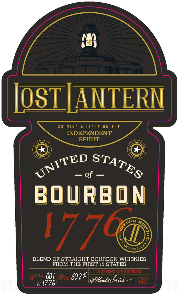 Lost Lantern Whiskey United States Of Bourbon 1776