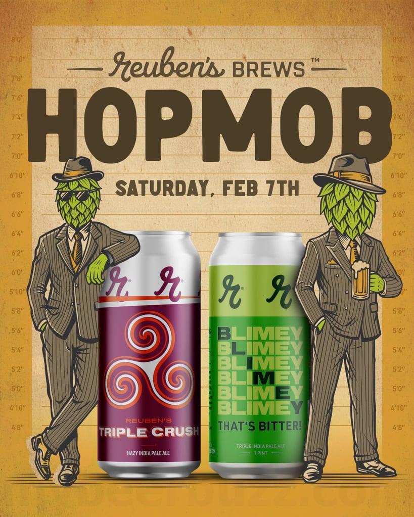 Reuben’s Brews Hosts the 2026 “Hop Mob”: The Legendary Triple IPA Showcase
