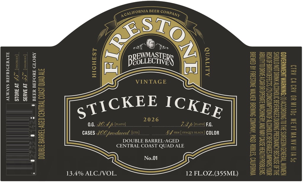 Firestone Walker Stickee Ickee & Parabanilla Coming To The Brewmaster’s Collective