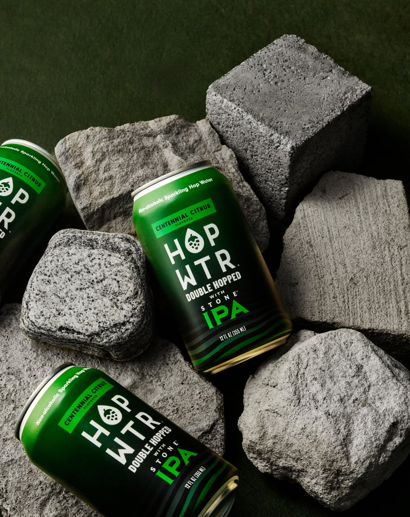 HOPWTR Partners with Stone Brewing on Non-Alcoholic Collaboration To Kick Off The New Year