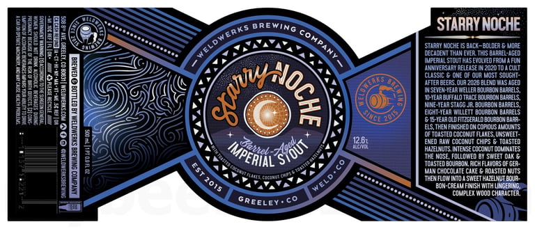 2026 WeldWerks Starrt Noche 16.9-oz Bottles