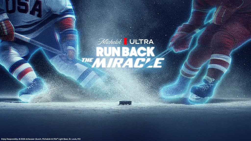 Reimagining of the ‘Miracle on Ice’ Game: Michelob ULTRA Brings Sports History to Life with Jim Craig, Mike Eruzione, Mark Johnson and Al Michaels