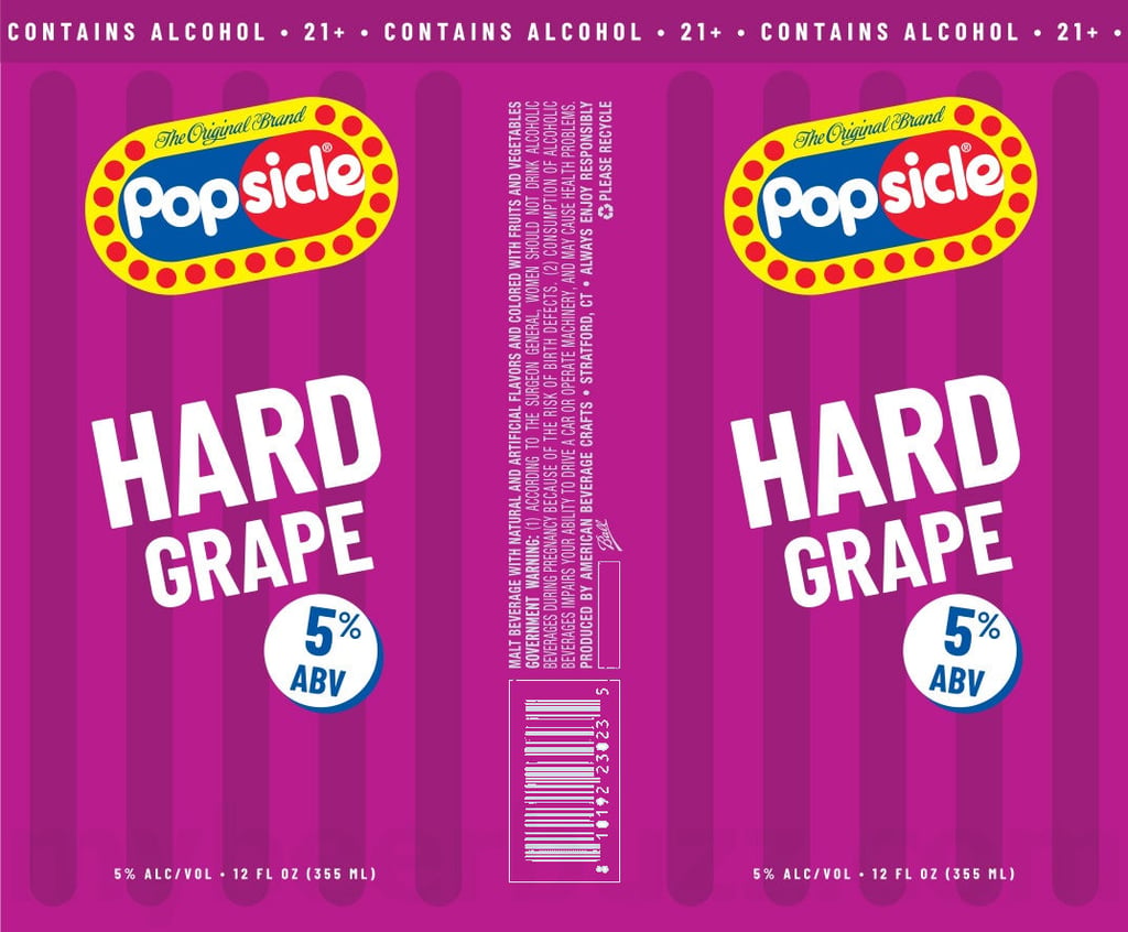 Popsicle Adding Hard Grape, Hard Cherry, Hard Firecracker & Hard Orange Malt Beverage Cans