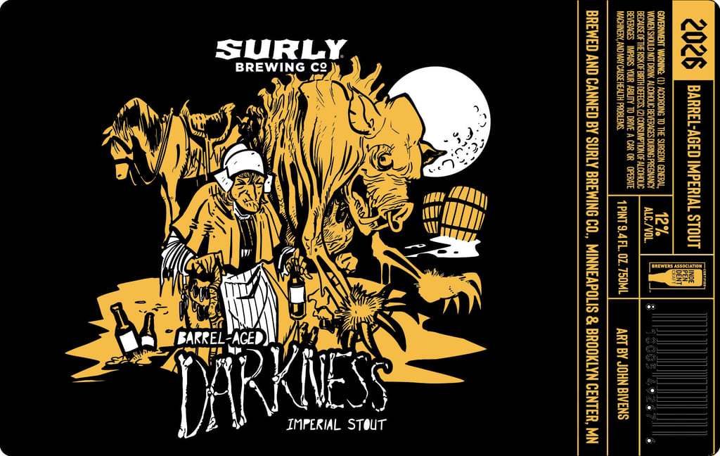 Surly Brewing Reveals 2026 Barrel-Aged Darkness