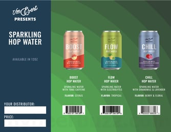 Von Ebert Brewing Releases Non-Alcohol Sparkling Hop Water Series in Dry January