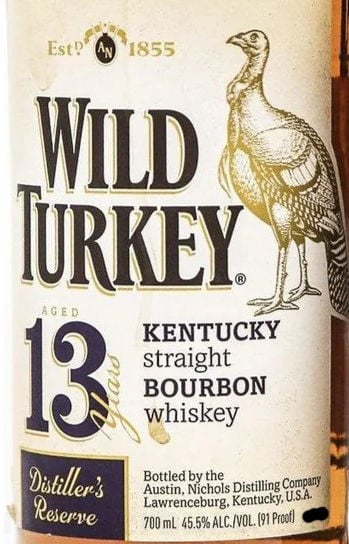 2026 Wild Turkey 13 Year 700ml Bottles