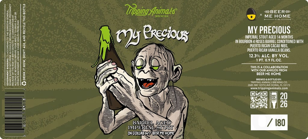 Tripping Animals Adding My Precious Beer Me Home Collaboration