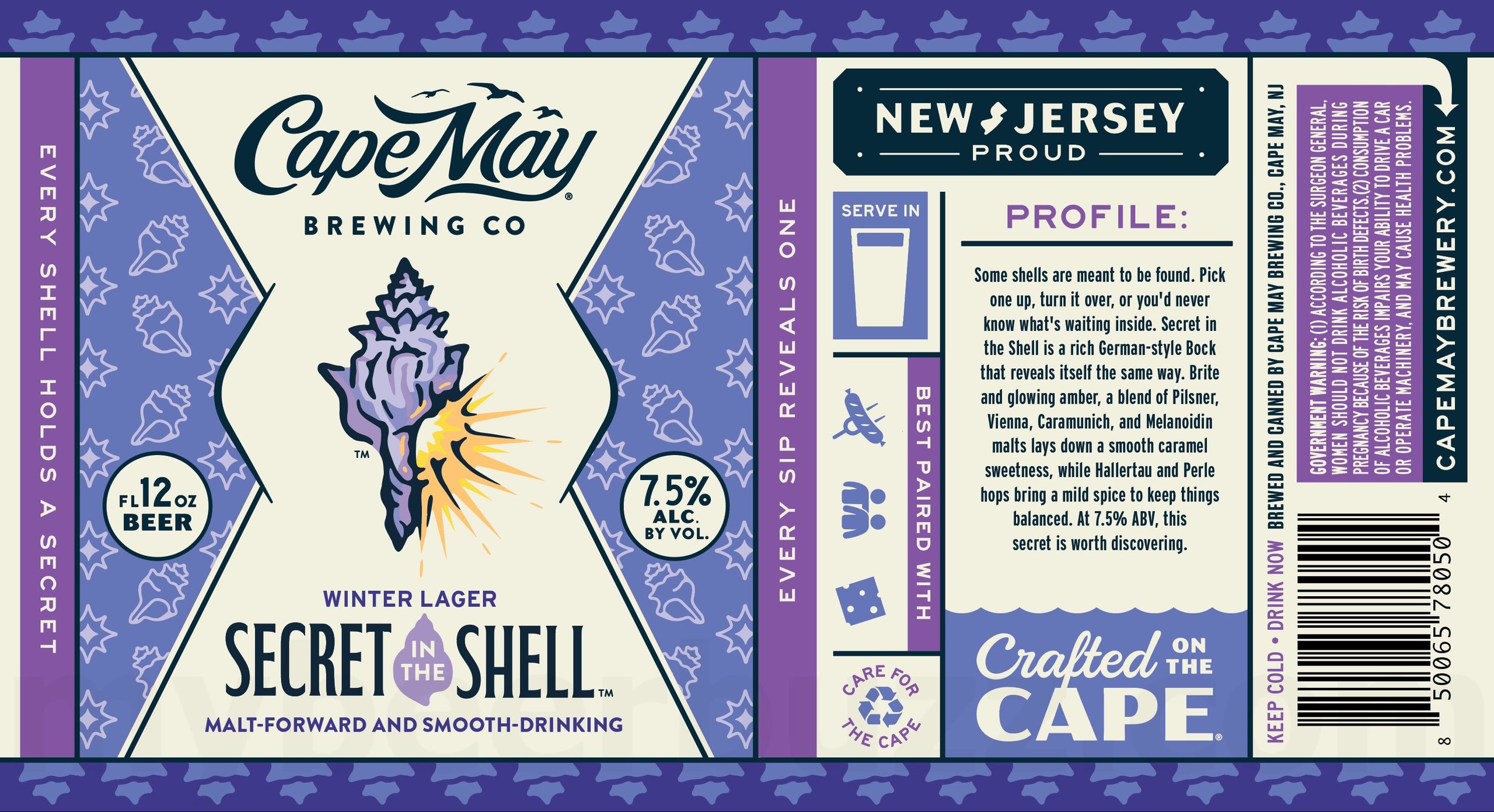 2026 Cape May Secret In The Shell 12-oz Cans