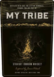 Whiskey Thief Distilling My Tribe 10 Year Straight Bourbon Whiskey Inspired By James Potach