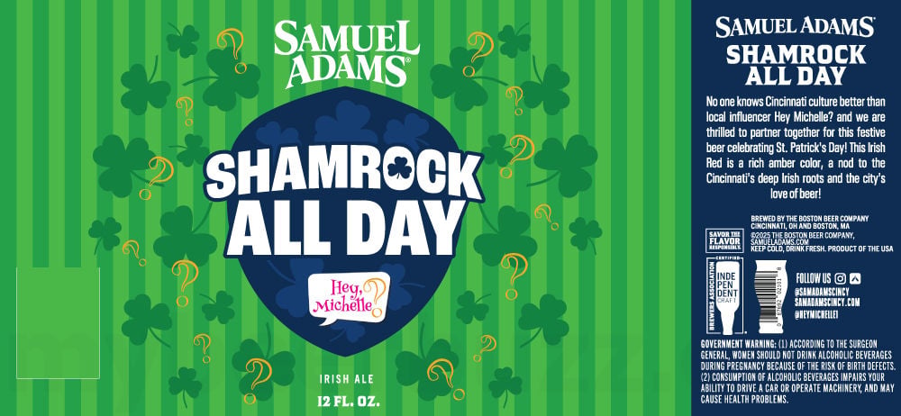 Samuel Adams Announces “Shamrock All Day” Irish Ale Collaboration with Hey Michelle