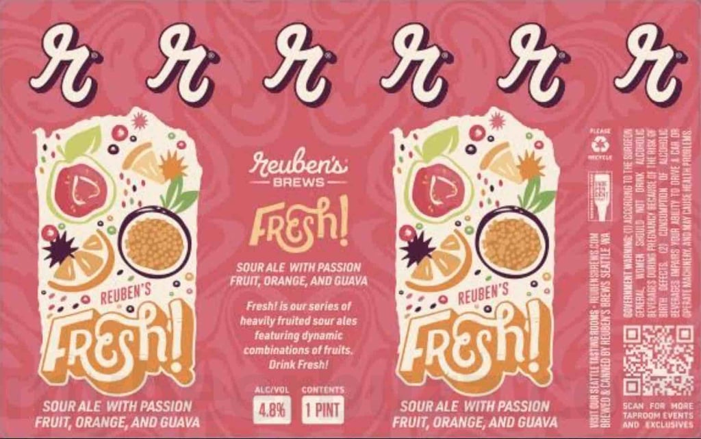 Reuben’s Brews Adding Fresh! POG Sour