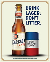 Karbach Brewing Co. Partners With Don’t Mess With Texas®
