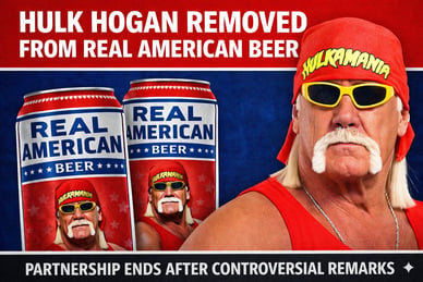 Real American Beer Announces Rebranding Without Hulk Hogan’s Image