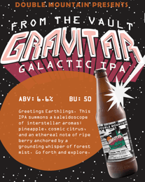 Double Mountain’s Releases From the Vault: Gravitar Galactic IPA